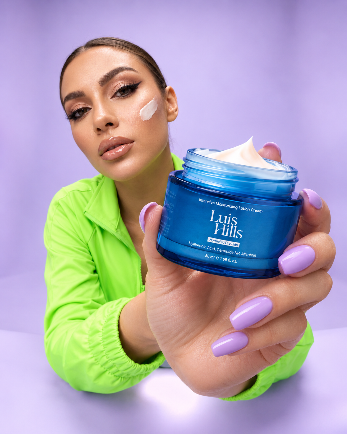 Luie Hills glass jar packaging